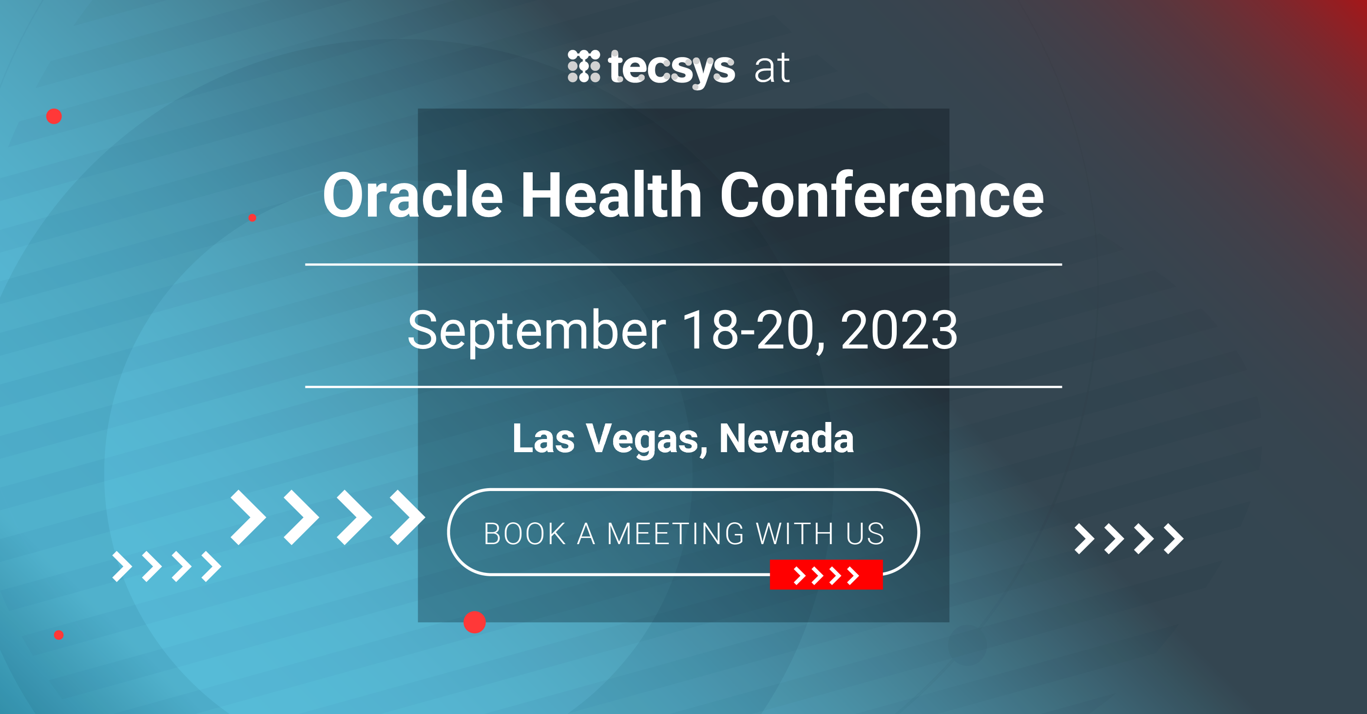 Oracle Health Conference Tecsys